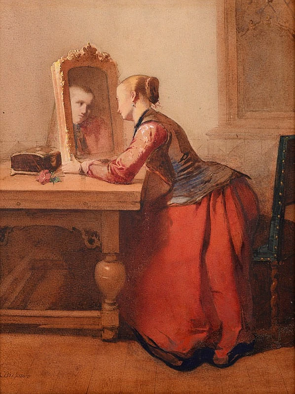 Davanti allo specchio